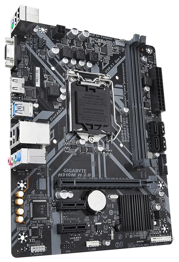 Материнская плата GIGABYTE H310M H 2.0