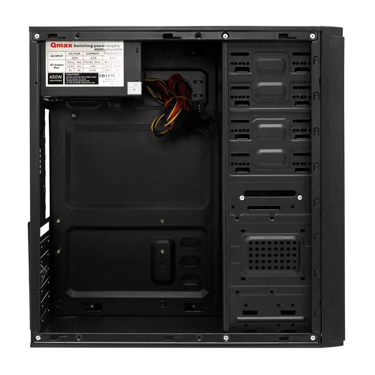 Корпус для ПК Qmax H206B (450W) black