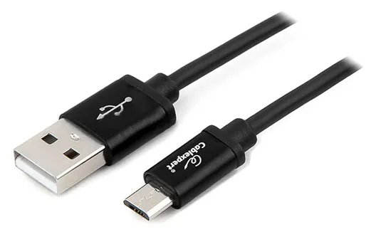 Кабель USB Type A-micro USB Cablexpert CC-S-mUSB01Bk-1M