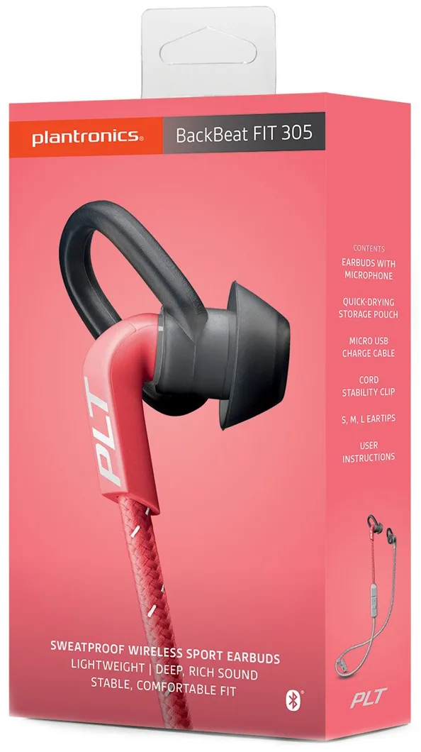 Наушники Plantronics BackBeat FIT 305 Корал
