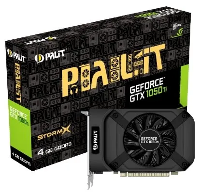 Видеокарта 4Gb Palit 1050Ti StormX PA-GTX1050Ti