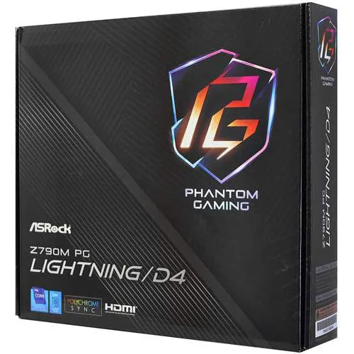 Материнская плата ASRock Z790M PG LIGHTNING/D4