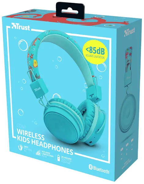 Наушники Trust Comi Bluetooth Голубой