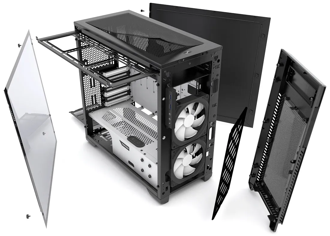 Корпус для ПК Phanteks Enthoo Pro M black-white