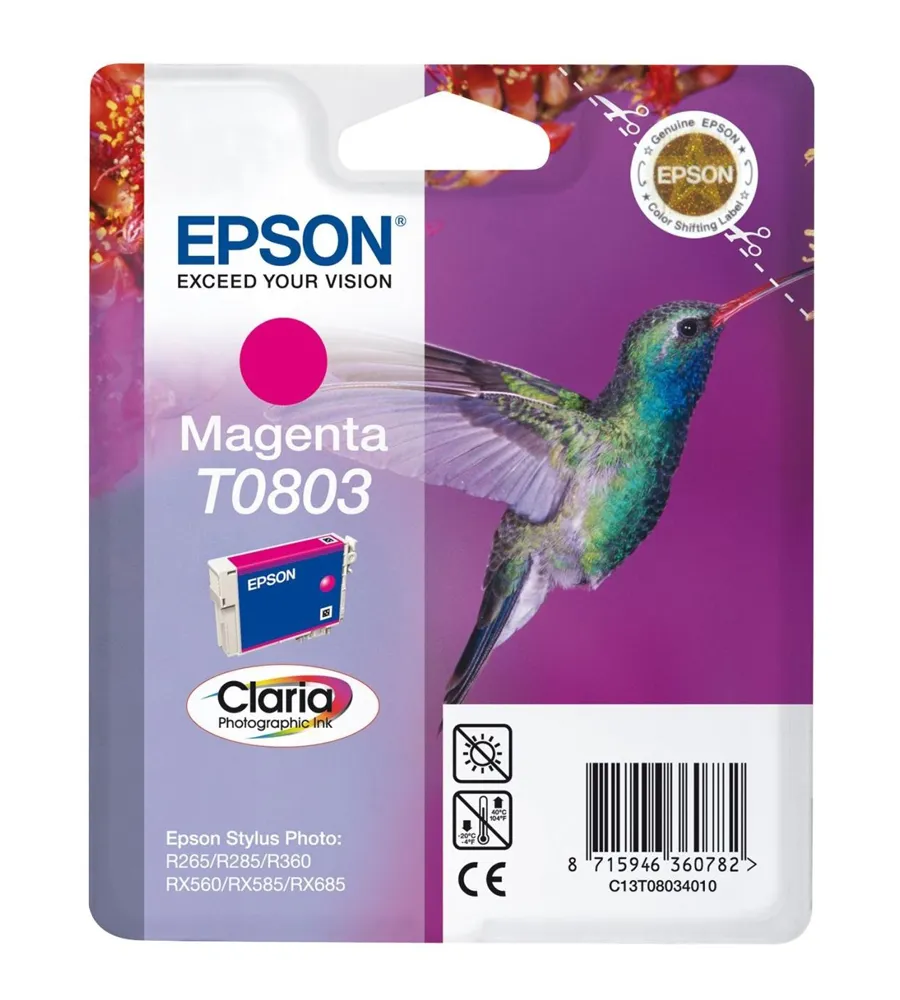 Картридж Epson C13T08034011 пурпурный