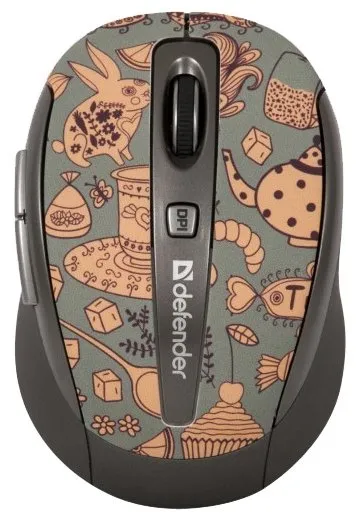 Компьютерная мышь беспроводная Defender To-GO MS-585 Nano Wonderland