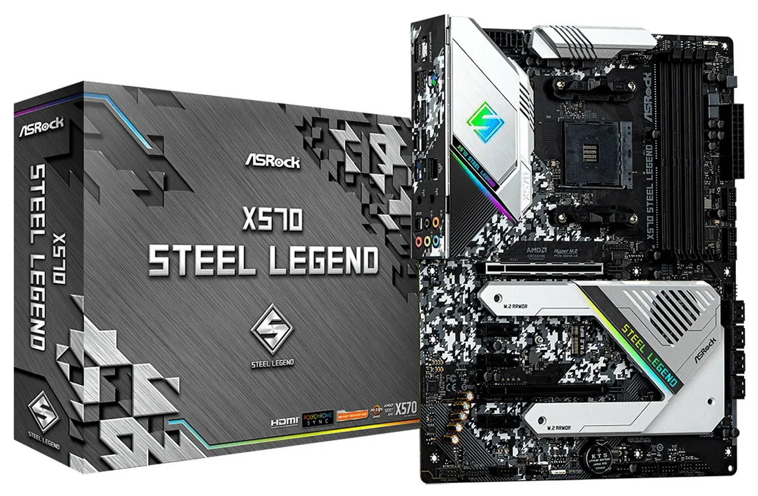 Материнская плата ASRock X570 STEEL LEGEND