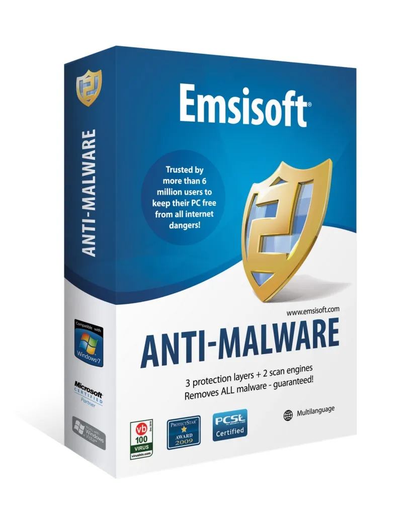 Антивирус Emsisoft Anti-Malware box