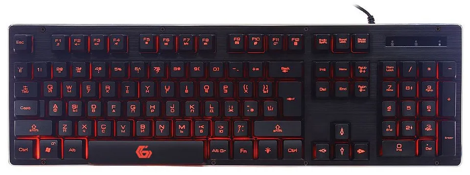 Клавиатура Gembird KB-G400L black