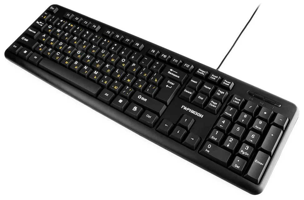 Клавиатура Гарнизон GK-100 black