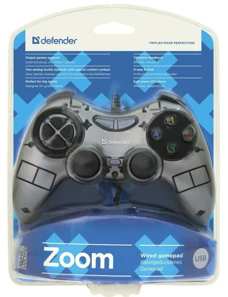 Геймпад проводной Defender Zoom