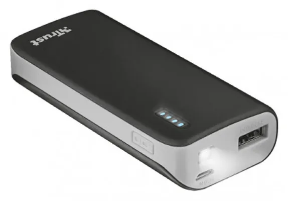 Внешний аккумулятор Trust UR PRIMO Black 4400 mAh
