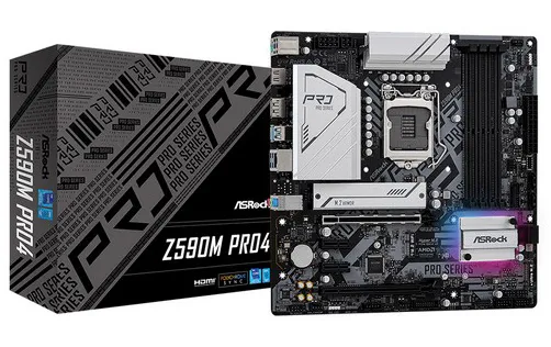 Материнская плата ASRock Z590M PRO4