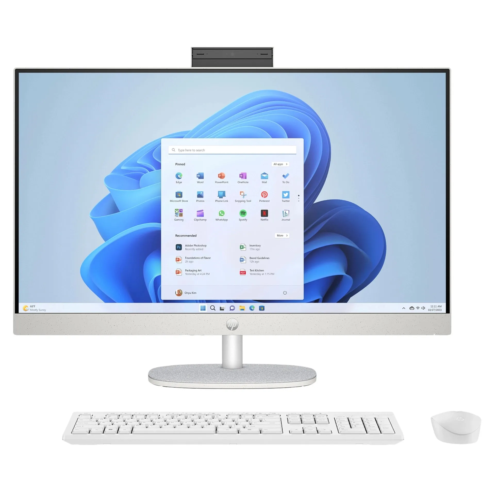 Моноблок HP All-in-One 27-cr2121ci E1XR7EA