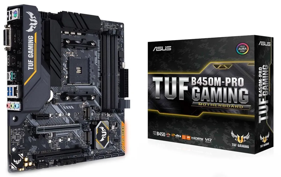 Материнская плата ASUS TUF B450M-PRO GAMING