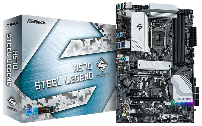 Материнская плата ASRock H570 STEEL LEGEND