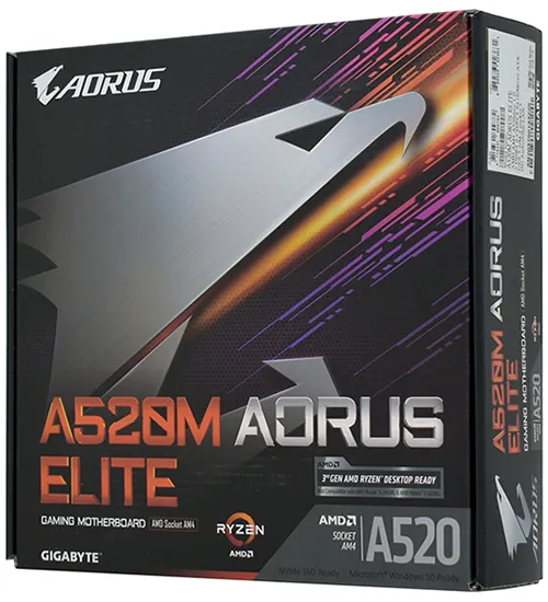 Материнская плата Gigabyte A520M AORUS ELITE