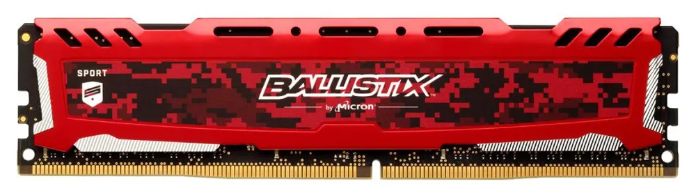 Оперативная память 8GB Crucial Ballistix Sport LT Red BLS8G4D32AESEK