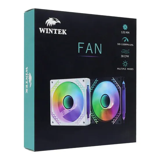 Вентилятор для корпуса Wintek I-12-B-ARGB