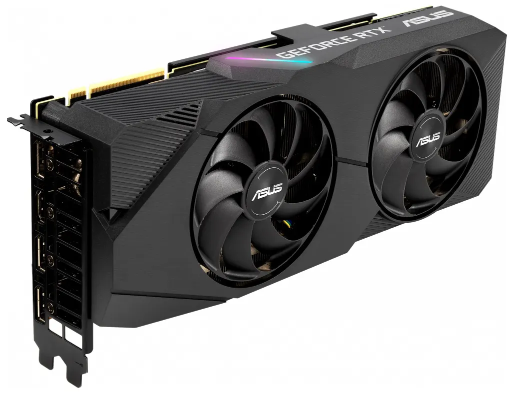 Видеокарта 8Gb ASUS DUAL RTX 2080 SUPER DUAL-RTX2080S-8G-EVO-V2