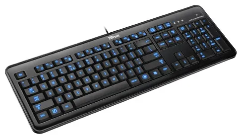 Клавиатура TRUST Ru Elight Led illuminated