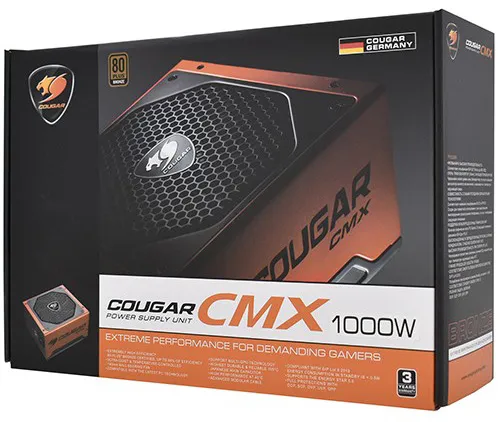 Блок питания ATX HEC/Compucase Cougar CMX 1000 CGR BX-1000