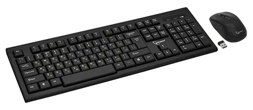 Клавиатура + Мышь Gembird KBS-8002 black