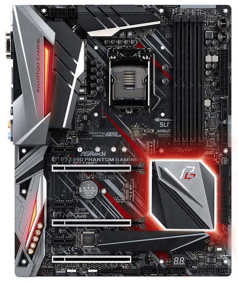 Материнская плата ASRock Z390 PHANTOM GAMING 6