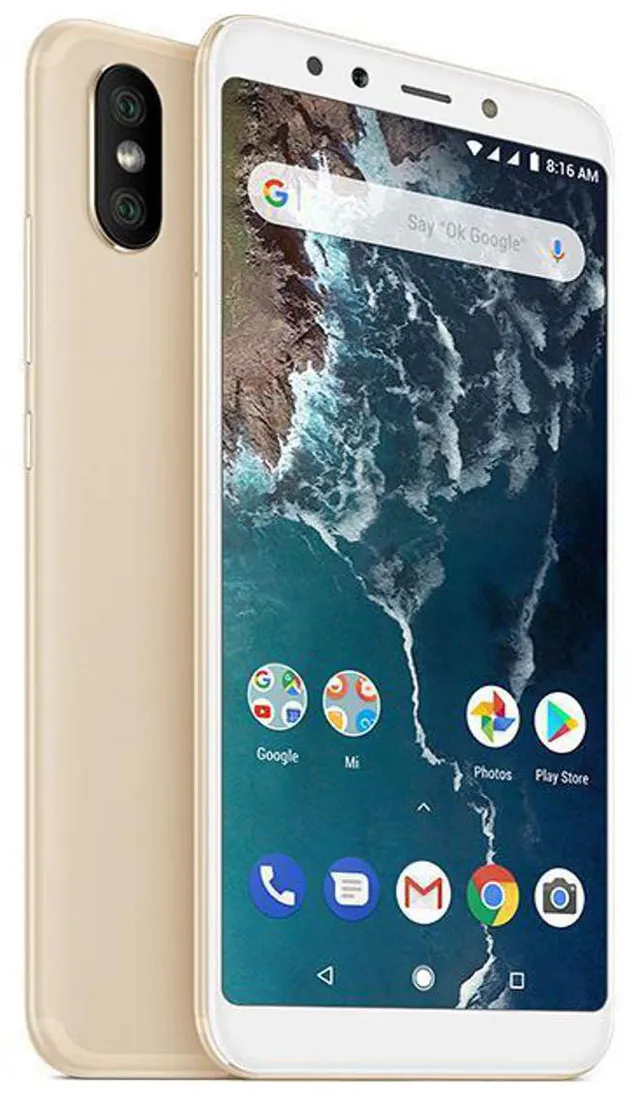 Смартфон Xiaomi Mi A2 32Gb золото