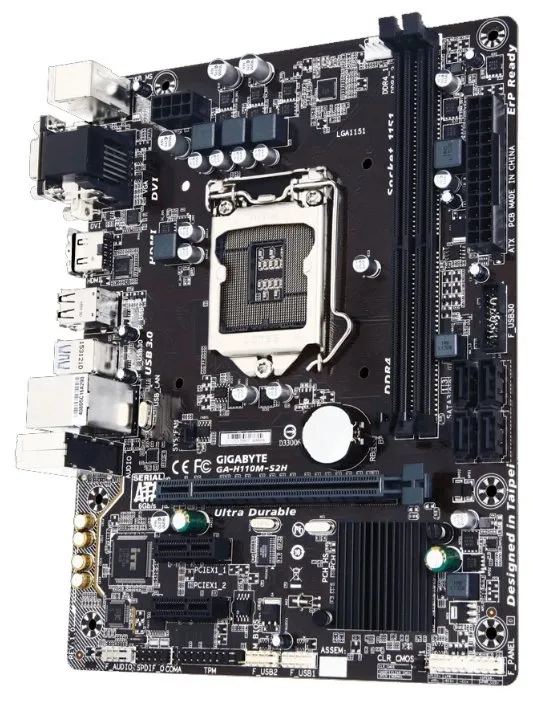 Материнская плата GIGABYTE GA-H110M-S2H rev1.0