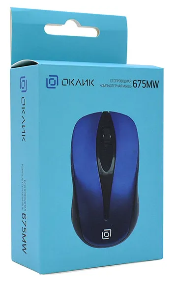 Компьютерная мышь Oklick 675MW Wireless Blue