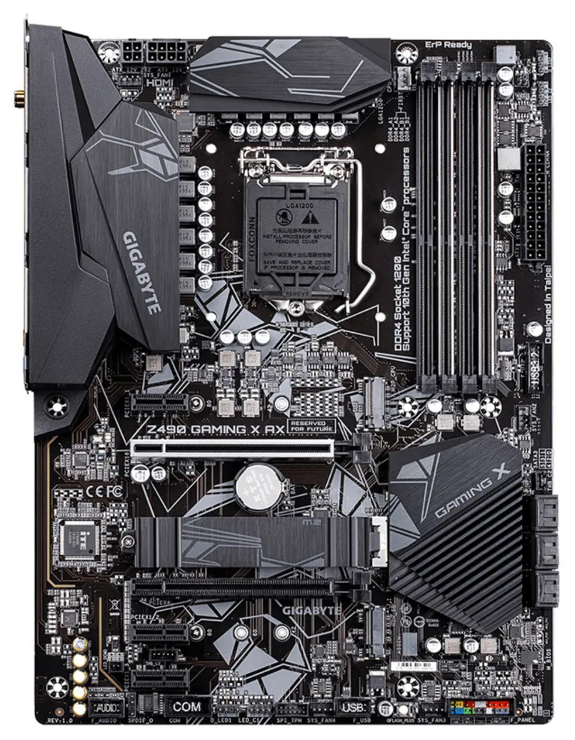 Материнская плата Gigabyte Z490 GAMING X AX