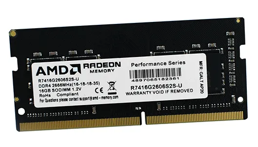Оперативная память 16 GB AMD R7 Performance R7416G2606S2S-U