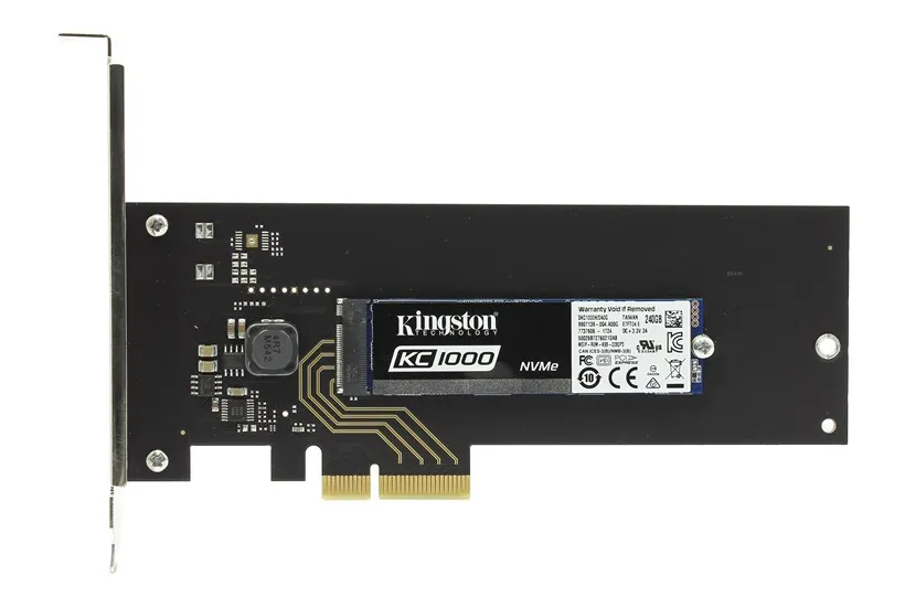 SSD накопитель Kingston KC1000 240Gb SKC1000H/240G
