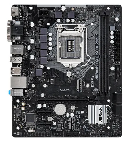 Материнская плата ASRock H470M-HDV/M.2