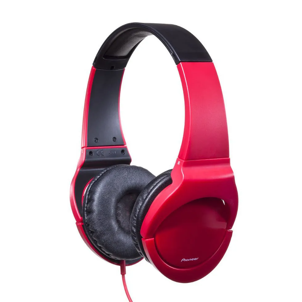 Наушники-накладные Pioneer SE-MJ721-R Красный