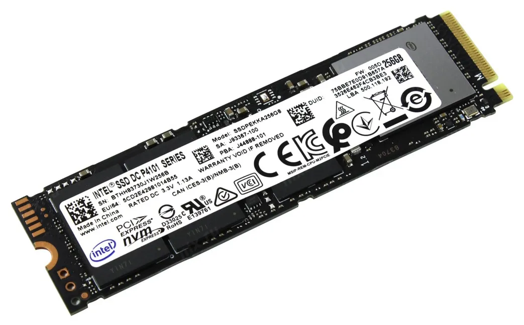 SSD накопитель 256 GB Intel DC P4101 Series SSDPEKKA256G801