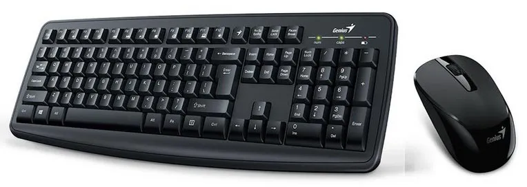 Комплект Клавиатура + Мышь Genius Smart KM-200 Чёрный