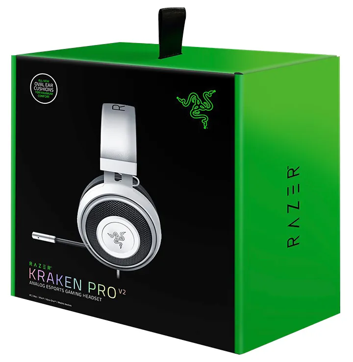 Гарнитура Razer Kraken Pro V2 Oval White RZ04-02050500-R3M1 Белый