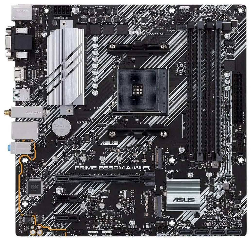 Материнская плата Asus PRIME B550M-A WI-FI