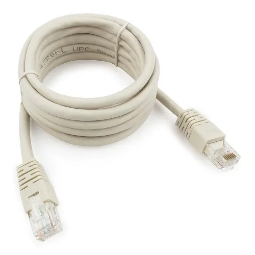 Патч-корд UTP Cablexpert PP6U-2M кат.6 2м литой многожильный (серый)