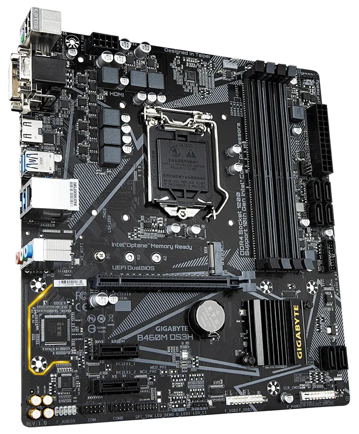 Материнская плата Gigabyte B460M DS3H