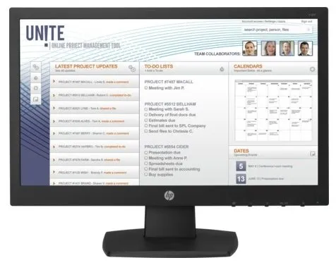 Монитор 18.5" HP 1V5J61AA