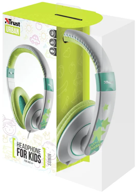 Наушники Trust Sonin Kids Серый