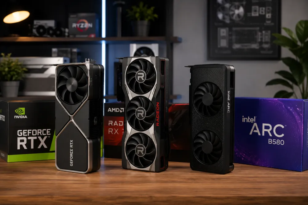 NVIDIA, AMD или Intel: какую видеокарту выбрать
