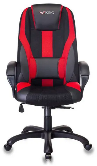 Игровое компьютерное кресло Бюрократ VIKING-9 черный/красный