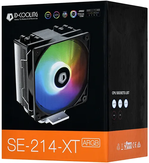 Кулер для процессора ID-Cooling SE-214-XT ARGB