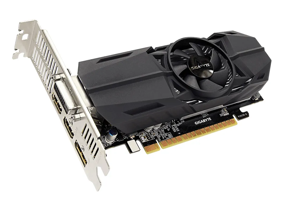 Видеокарта Gigabity GTX 1050 Ti OC Low GV-N105TOC-4GL