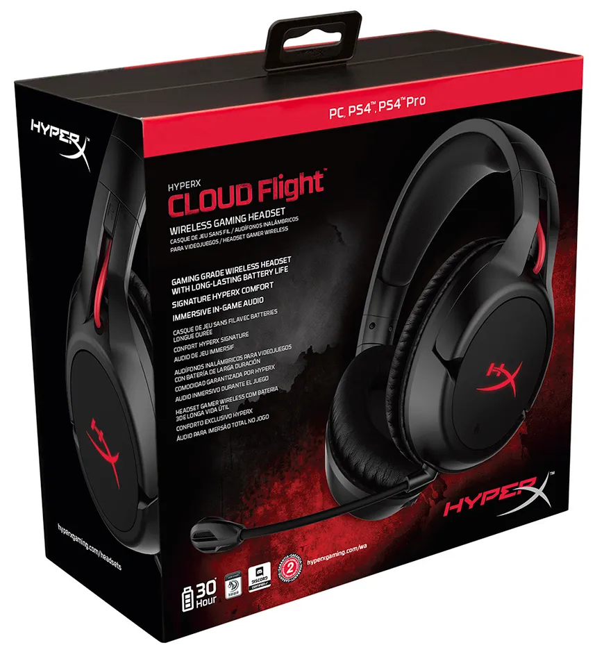 Наушники HyperX HX-HSCF-BK/AM Чёрный