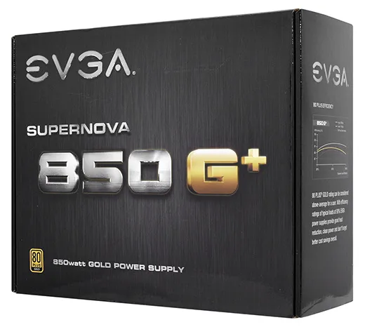 Блок питания EVGA SuperNOVA 850 G1+ 120-GP-0850-X2